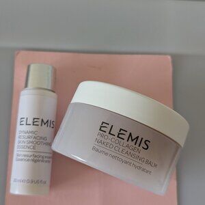 Elemis pro-collagen cleansing balm 50 g and dynamic resurfacing essence travel